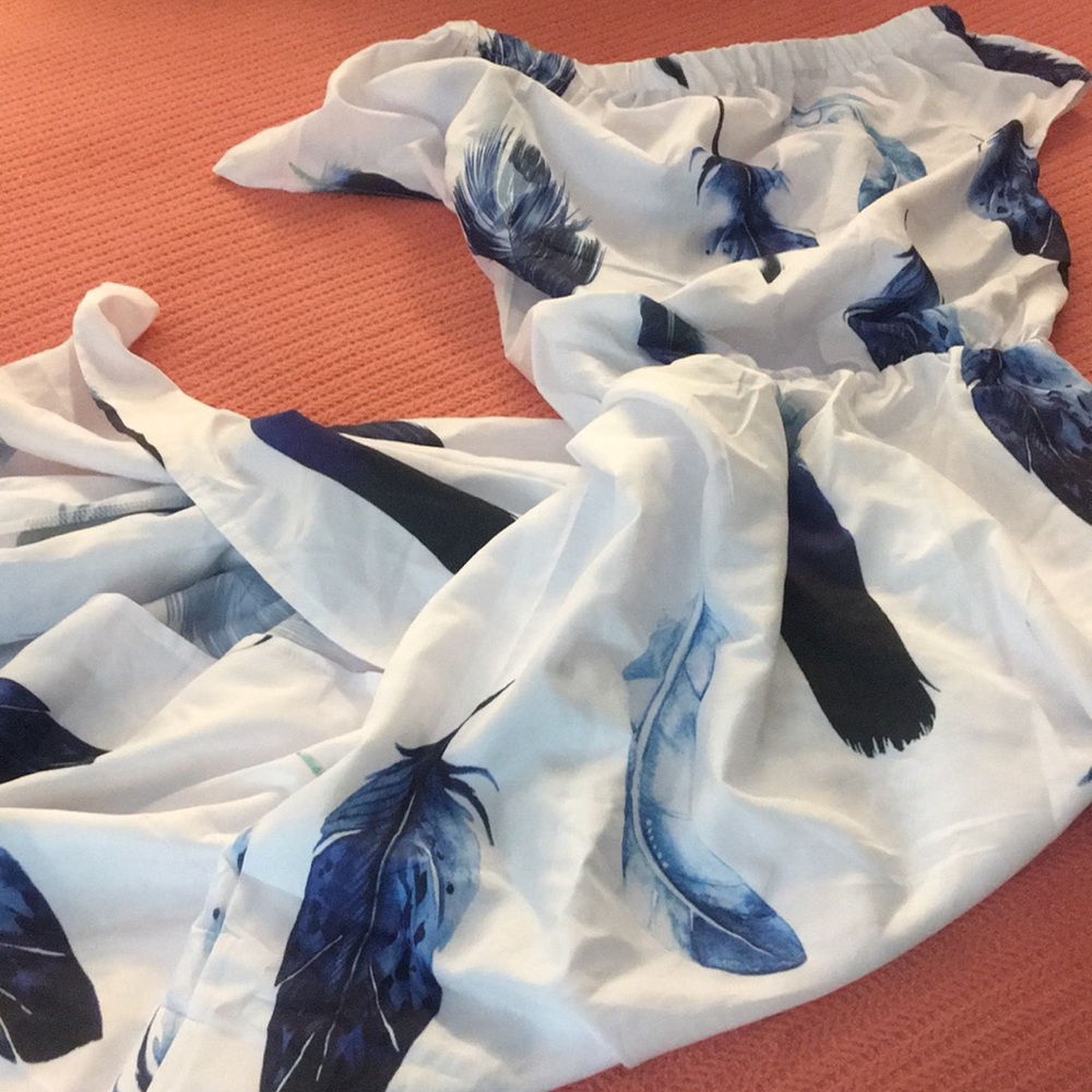 Beach coverup, long